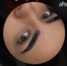 Brow Lamination with Henna en Toronto